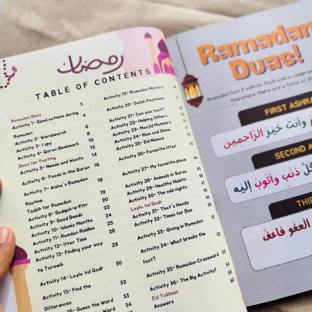 Ramadan Activity Book for Kids!