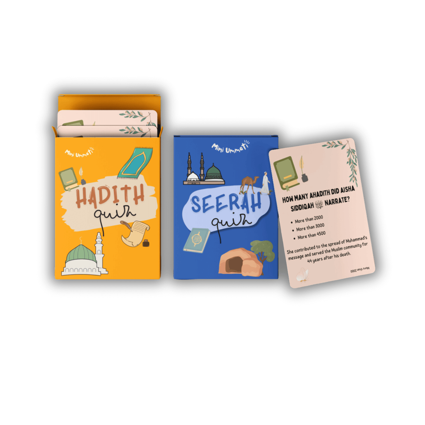 Seerah & Hadith Quiz Cards Bundle