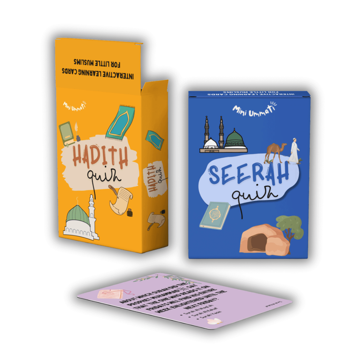 Seerah & Hadith Quiz Cards Bundle