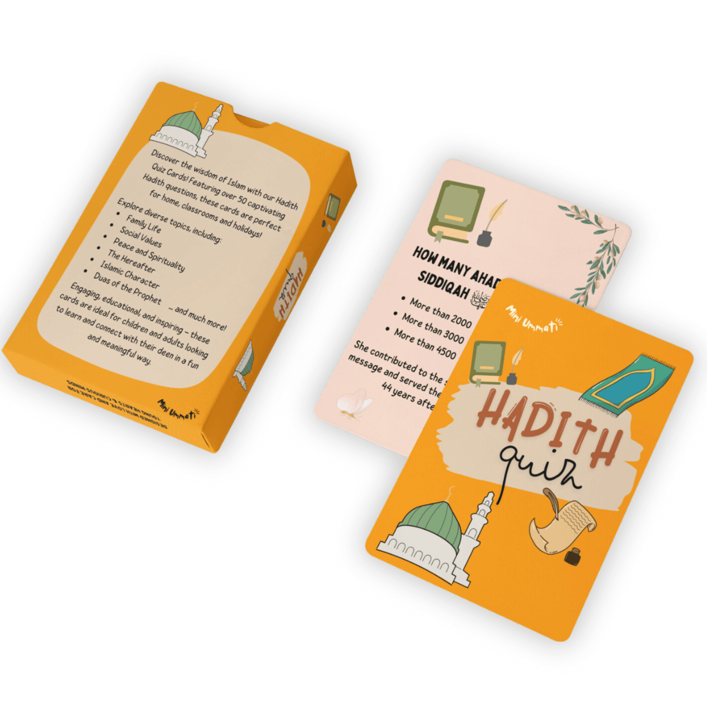Muhammad ﷺ Quiz Bundle: Seerah, Hadith, Sahabah & Sahabiyat Quiz Cards