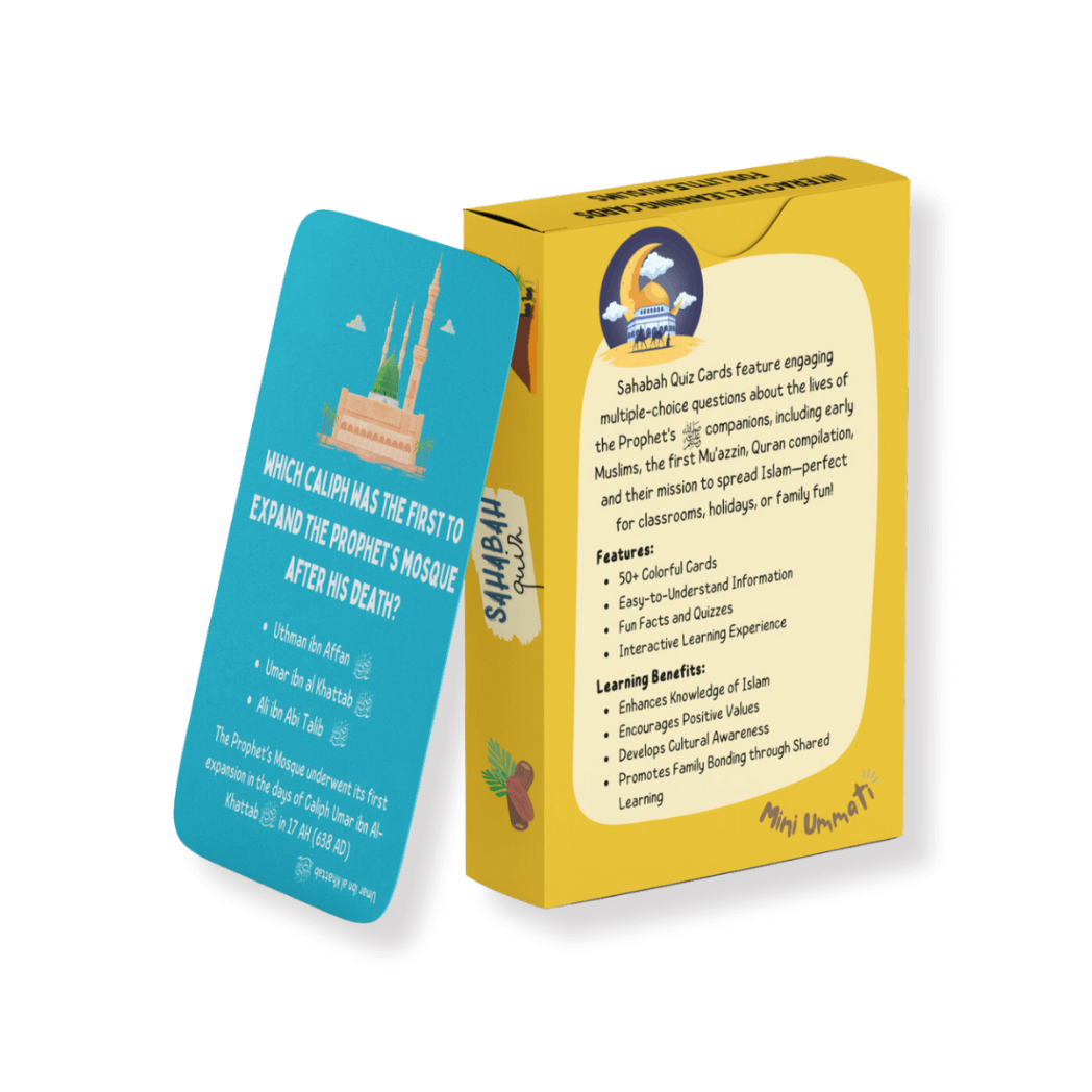Sahabah & Sahabiyat Quiz Card Bundle