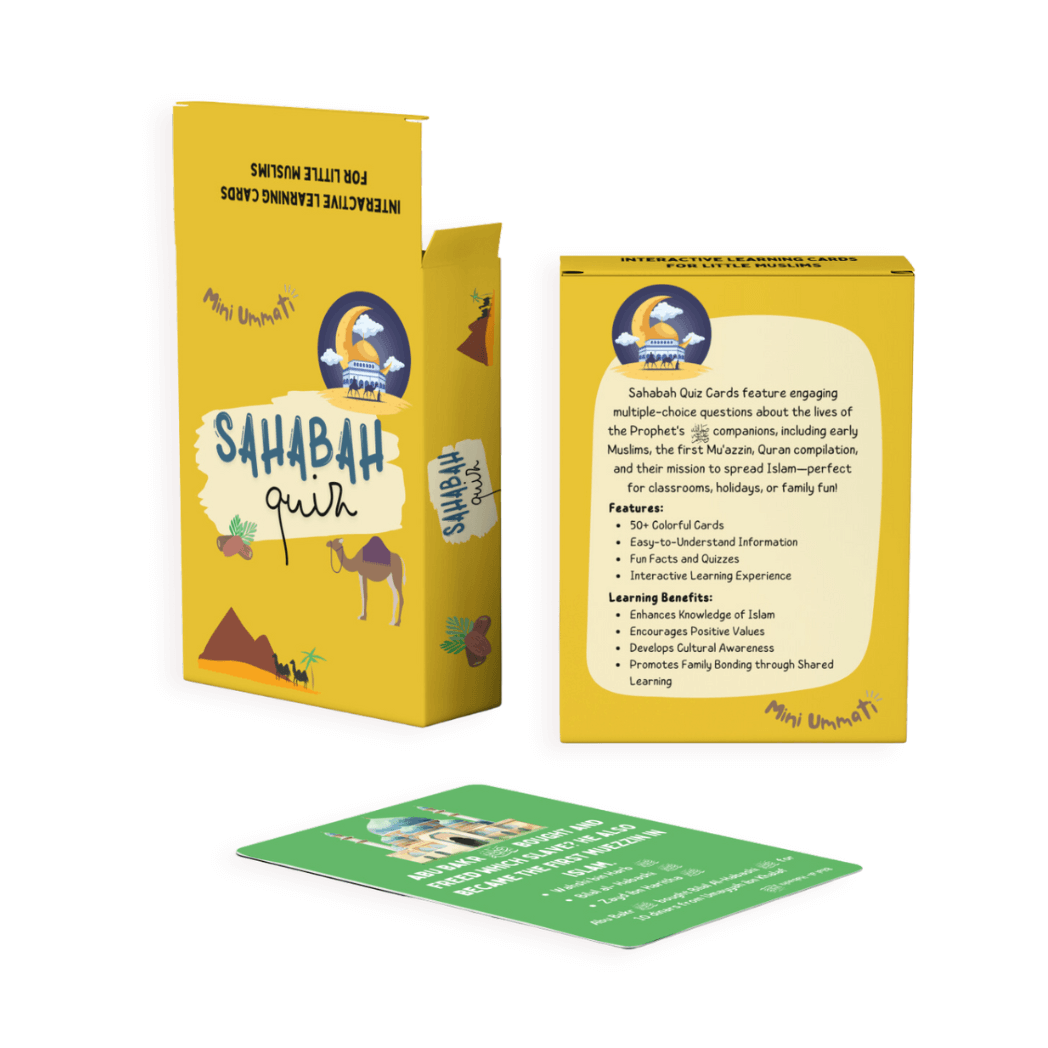 Muhammad ﷺ Quiz Bundle: Seerah, Hadith, Sahabah & Sahabiyat Quiz Cards
