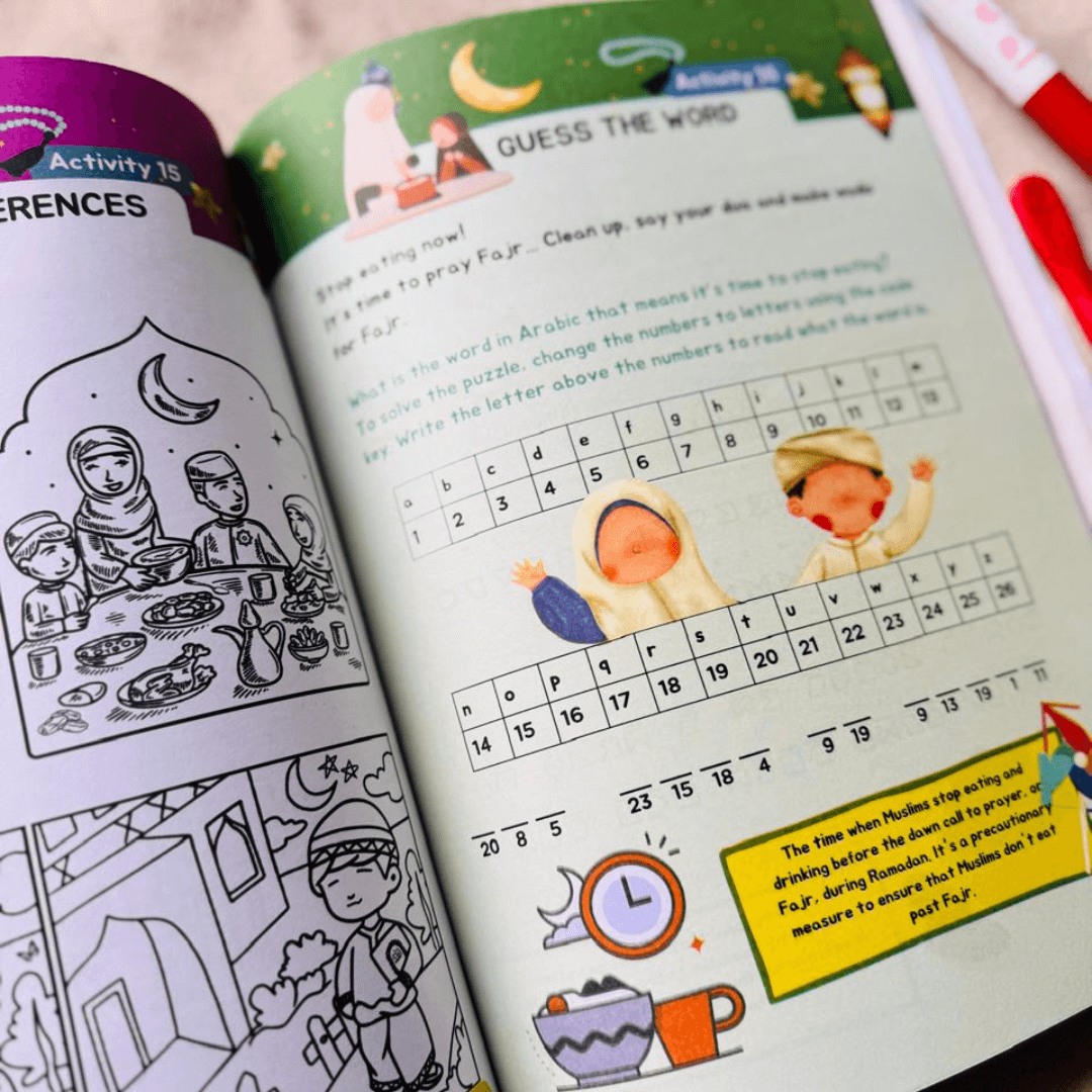 Ramadan Activity Book for Kids!