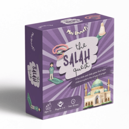 Salah Quest, Quiz Bundle & Al-Fatiha Flash Cards