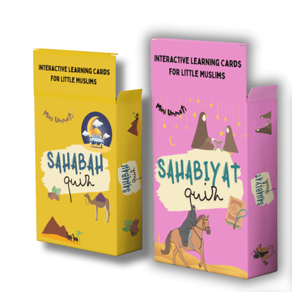 Sahabah & Sahabiyat Quiz Card Bundle
