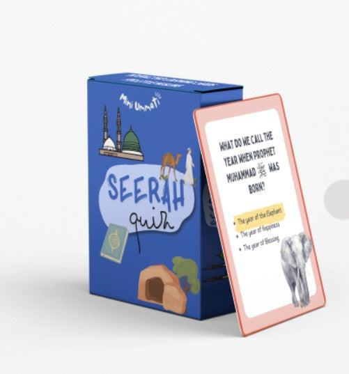 Muhammad ﷺ Quiz Bundle: Seerah, Hadith, Sahabah & Sahabiyat Quiz Cards